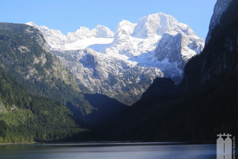 Vorderer Gosausee / Österreich: Zwei Tauchgänge mit Panorama